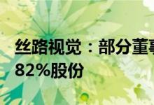 丝路视觉：部分董事、高管拟合计减持不超3.82%股份