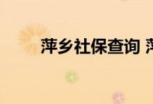 萍乡社保查询 萍乡个人社保卡查询