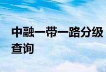 中融一带一路分级（168201）资产负债情况查询