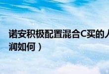 诺安积极配置混合C买的人多吗（该基金2021年第二季度利润如何）