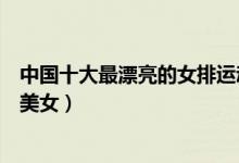 中国十大最漂亮的女排运动员（最美排球女将是谁国内排球美女）
