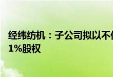 经纬纺机：子公司拟以不低于15.04亿元挂牌转让中融基金51%股权