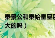 秦景公和秦始皇墓那个墓大（秦始皇的墓是最大的吗）