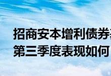 招商安本增利债券基金怎么样（基金2021年第三季度表现如何）