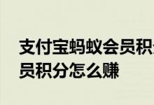 支付宝蚂蚁会员积分有什么用 支付宝蚂蚁会员积分怎么赚