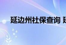 延边州社保查询 延边州个人社保卡查询