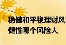 稳健和平稳理财风险一样吗 理财平稳型和稳健性哪个风险大