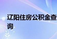 辽阳住房公积金查询 辽阳个人住房公积金查询