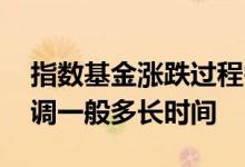 指数基金涨跌过程需要多长时间 指数基金回调一般多长时间