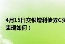 4月15日交银增利债券C买的人多吗（基金2021年第三季度表现如何）