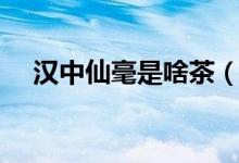 汉中仙毫是啥茶（汉中仙毫属于什么茶）
