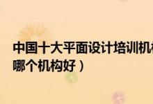 中国十大平面设计培训机构（平面设计学校排名学平面设计哪个机构好）