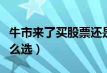 牛市来了买股票还是买基金好（股票基金该怎么选）
