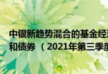 中银新趋势混合的基金经理业绩如何（基金持仓了哪些股票和债券 （2021年第三季度））
