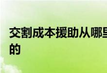 交割成本援助从哪里获得它以及它是如何运作的