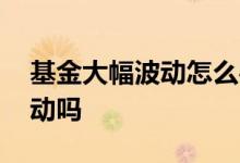 基金大幅波动怎么办 基金会随股市出现大波动吗