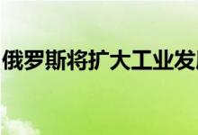 俄罗斯将扩大工业发展基金用于发展进口替代
