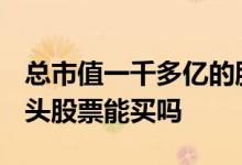 总市值一千多亿的股票好吗 总市值1000亿多头股票能买吗