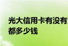 光大信用卡有没有免费 光大网上申请信用卡都多少钱