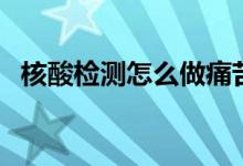 核酸检测怎么做痛苦吗（核酸检测怎么做）