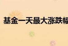 基金一天最大涨跌幅 基金一天的最大涨跌幅