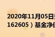 2020年11月05日景顺长城鼎益混合(LOF)（162605）基金净值是多少