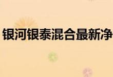 银河银泰混合最新净值是多少（（1月7日））