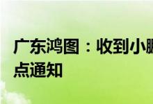 广东鸿图：收到小鹏汽车一体化结构件项目定点通知