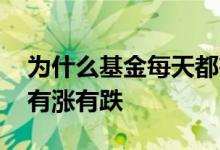 为什么基金每天都在跌 基金为什么每天价格有涨有跌