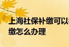 上海社保补缴可以补多长时间的 上海社保补缴怎么办理 