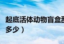 起底活体动物盲盒乱象：售出不退换（售价是多少）