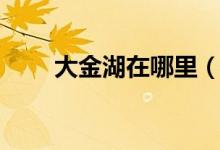 大金湖在哪里（大金湖的地理位置）