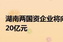 湖南两国资企业将向步步高提供流动资金支持20亿元