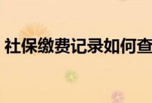 社保缴费记录如何查询 社保费用可以补交吗 