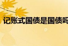 记账式国债是国债吗 记账式国债有哪些类型