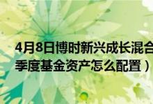 4月8日博时新兴成长混合一个月来涨了多少（2021年第四季度基金资产怎么配置）