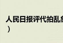 人民日报评代拍乱象（粉丝经济衍生代拍黑产）