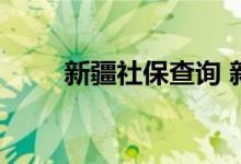 新疆社保查询 新疆个人社保卡查询