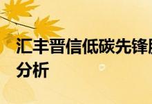 汇丰晋信低碳先锋股票（540008）基金投资分析