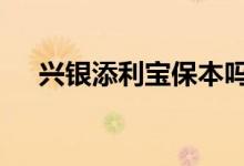 兴银添利宝保本吗 兴银添利宝保本金吗