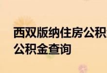 西双版纳住房公积金查询 西双版纳个人住房公积金查询