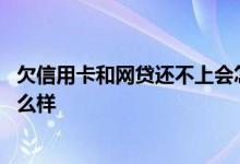 欠信用卡和网贷还不上会怎么样 信用卡和网贷都还不了会怎么样