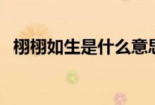 栩栩如生是什么意思（栩栩如生什么意思）