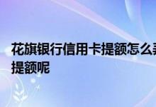 花旗银行信用卡提额怎么弄 请问花旗银行的信用卡怎样进行提额呢