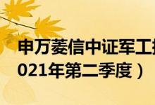 申万菱信中证军工指数基金重大买入通知（2021年第二季度）