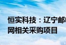 恒实科技：辽宁邮电中标约6895万元南方电网相关采购项目