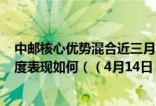 中邮核心优势混合近三月以来收益9.5%基金2021年第三季度表现如何（（4月14日））