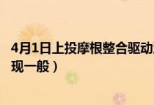 4月1日上投摩根整合驱动混合最新净值是多少（近一周来表现一般）