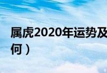 属虎2020年运势及运程（属虎2020年运势如何）
