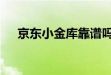 京东小金库靠谱吗 京东小金库有风险吗